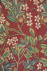 The Tree of Life Portiere Red Belgian Tapestry