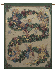 Choral Angels Fine Art Tapestry