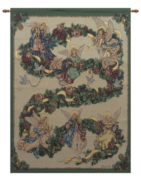 Choral Angels Fine Art Tapestry
