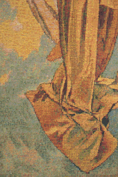 Mucha Jour II Belgian Tapestry Wall Hanging
