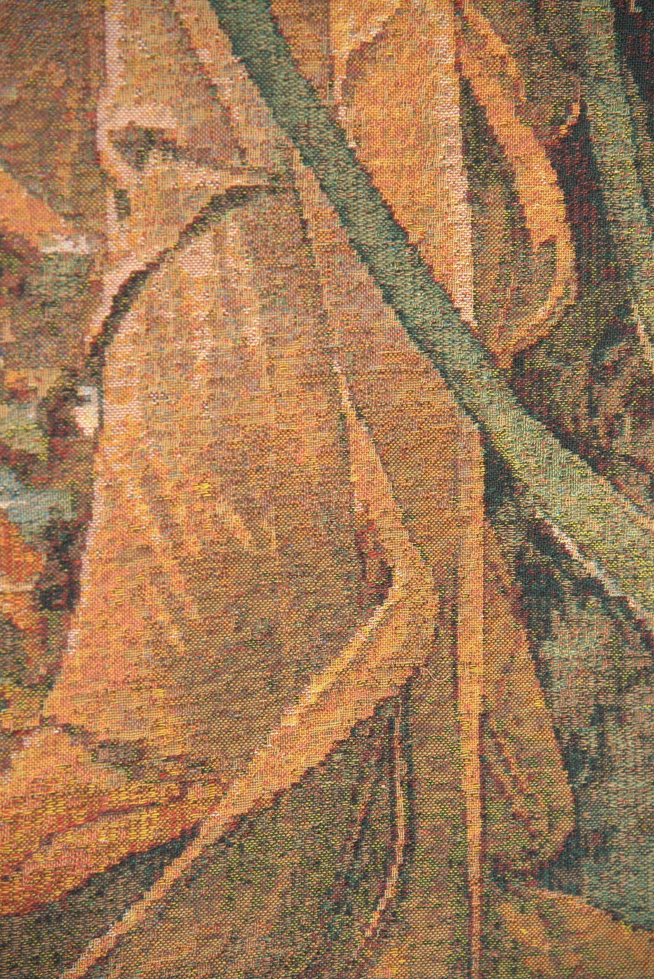 Mucha Soir Bright Belgian Tapestry Wall Hanging
