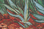 Irises In Garden II Belgian Tapestry Wall Hanging