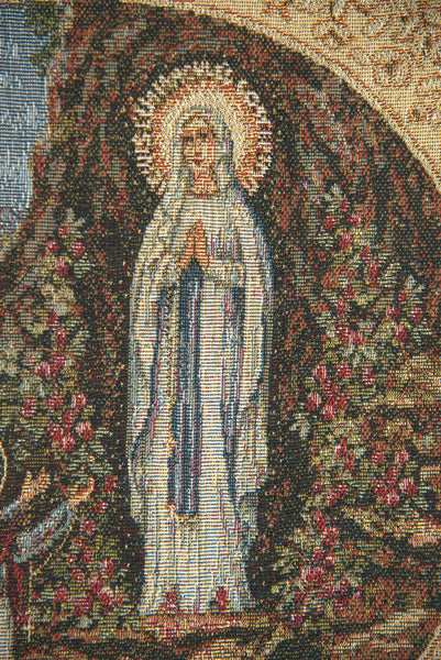Appearance of Lourdes Square European Tapestries