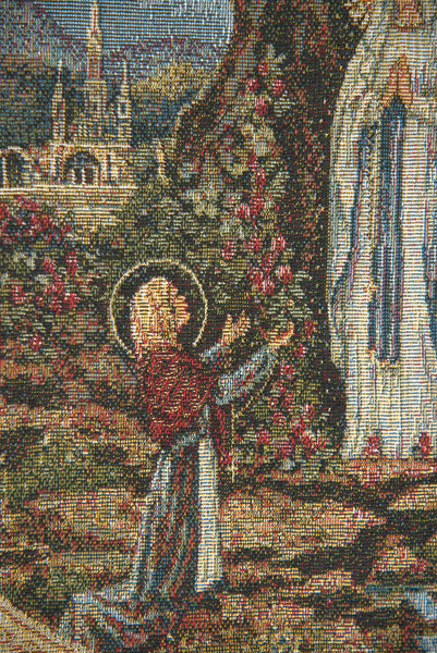 Appearance of Lourdes Square European Tapestries