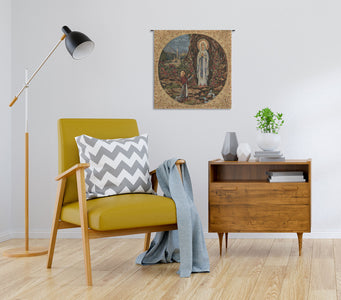 Appearance of Lourdes Square European Tapestries