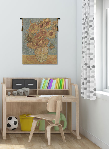 Vincent Sunflowers European Tapestries