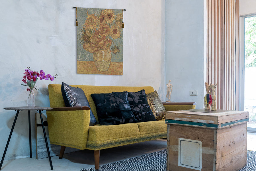 Vincent Sunflowers European Tapestries