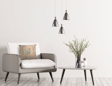 The Pack of Cards Alice In Wonderland French Tapestry Cushion