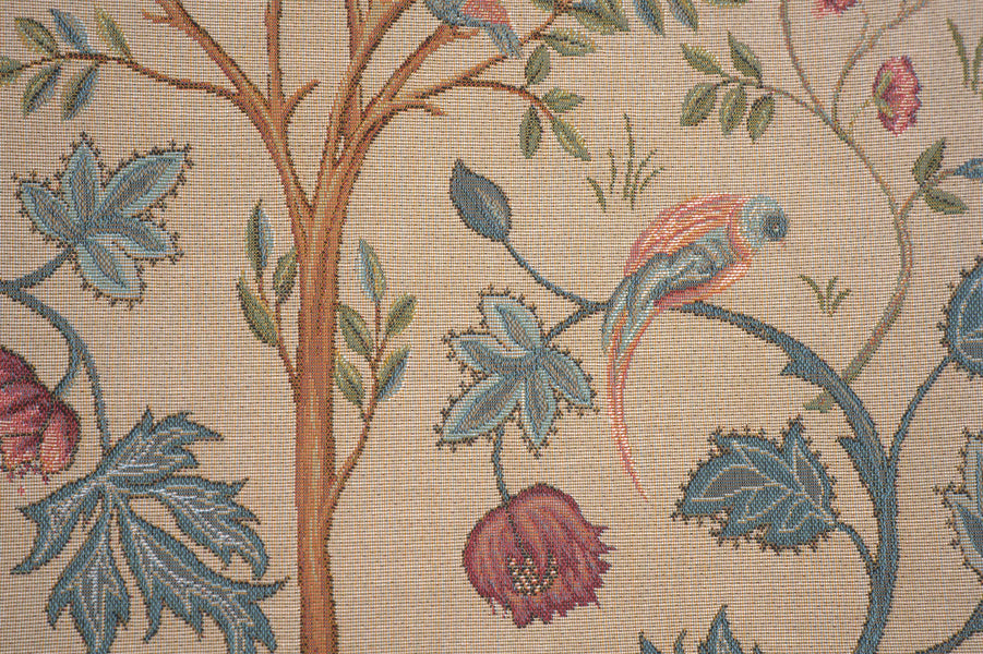 Kelmscott Tree Beige French Tapestry Cushion