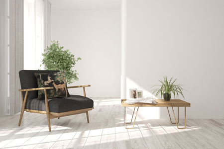 Unicorn and Does Forest Black French Tapestry Cushion