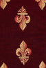 Royal Fleur de Lys Red French Tapestry Table Runner