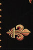 Royal Fleur de Lys Black French Tapestry Table Runner