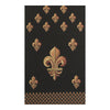 Royal Fleur de Lys Black French Tapestry Table Runner
