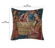 The Wine Press Small French Tapestry Cushion