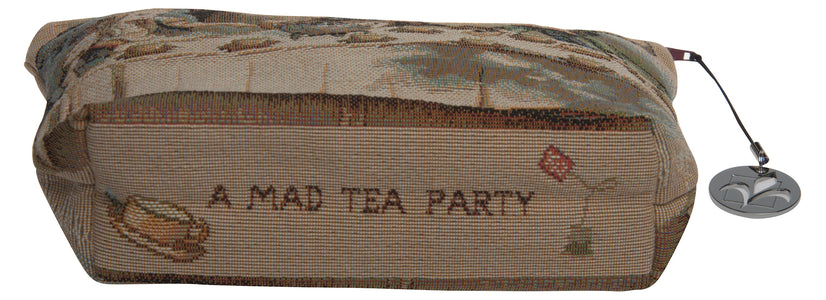Tea Party Alice In Wonderland Purse Tapestry Handbag