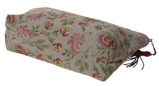 Broche Flowers Purse Tapestry Handbag