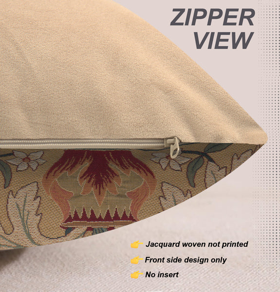 The Tulip William Morris European Cushion Cover