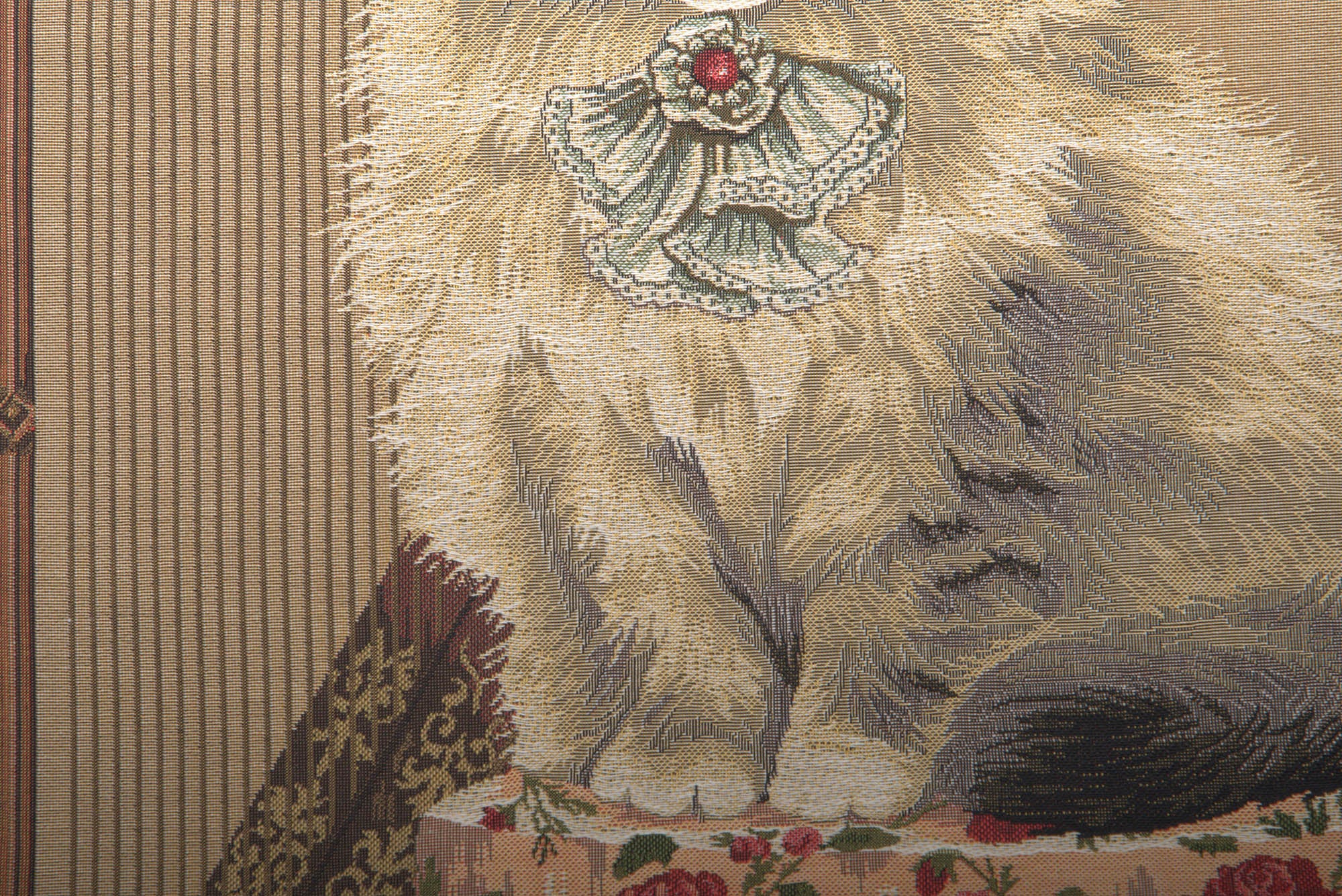 Cat With Harp European Cushion Cover