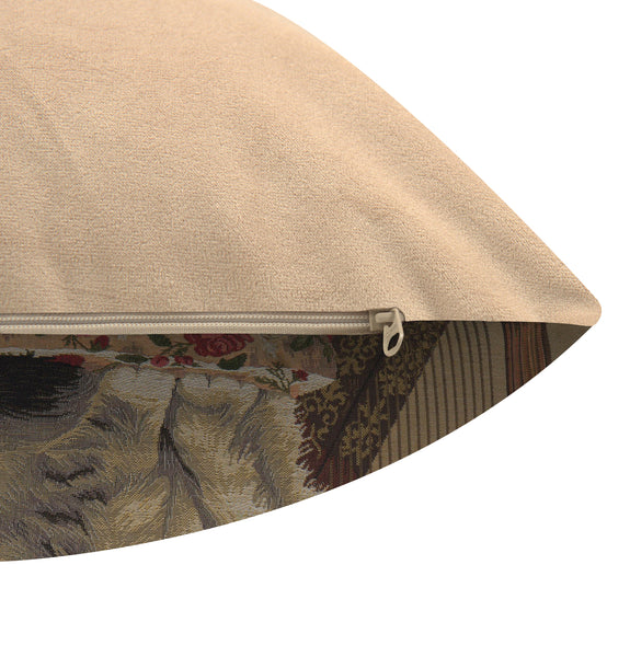 Cat With Harp European Cushion Cover