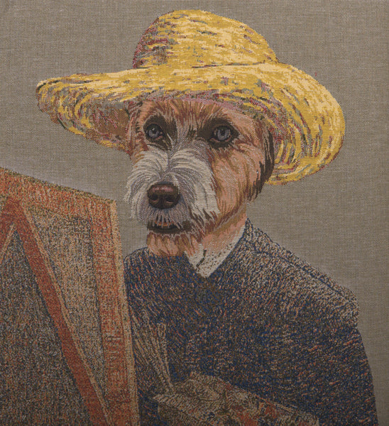 Van Gogh Dog European Cushion Cover