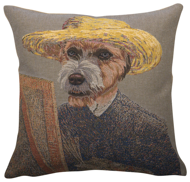 Van Gogh Dog European Cushion Cover
