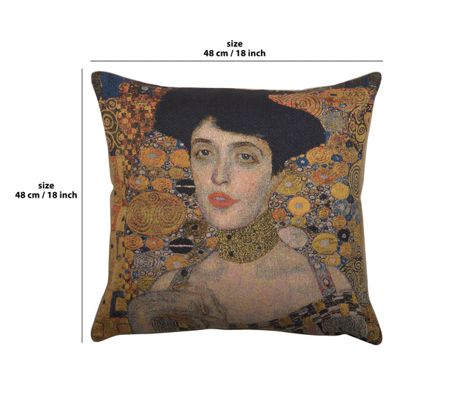 Lady In Gold II by Klimt European Cushion Cover