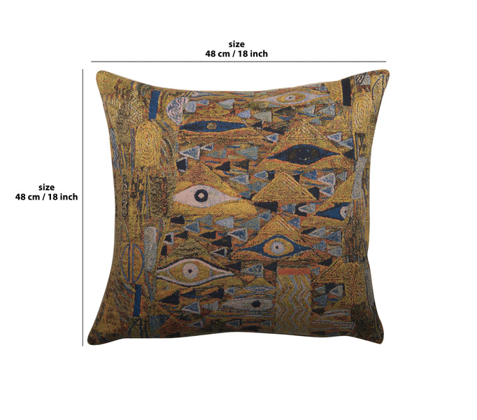 Patchwork II by Klimt European Cushion Cover