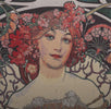 Champenois by Mucha Decorative Pillow Cushion Cover