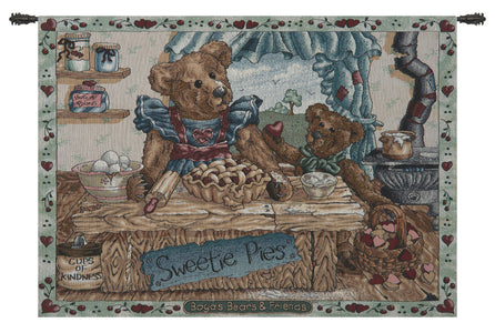 Sweetie Pies Fine Art Tapestry