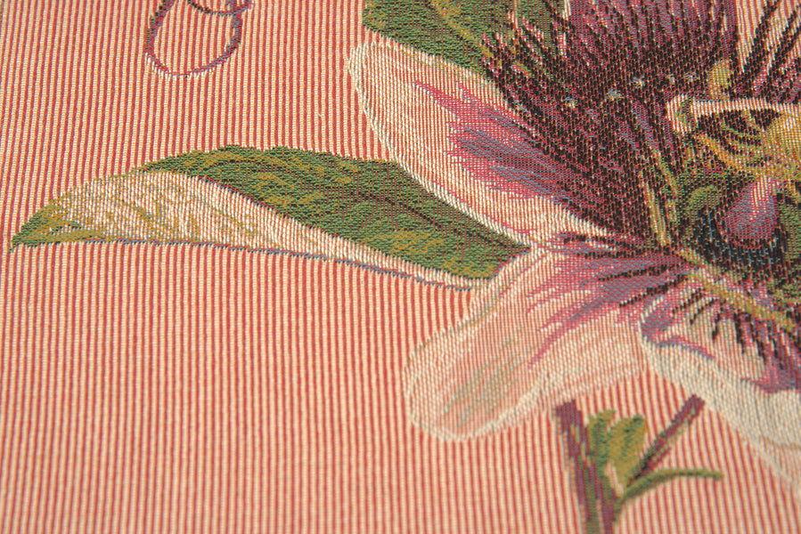 Spring Blossom Pink French Tapestry Cushion