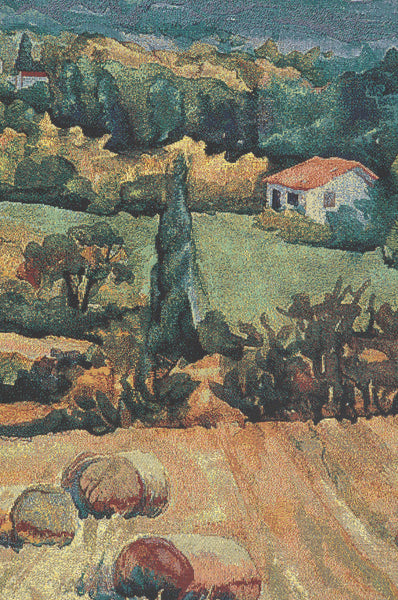 French Farmland II Tapestry Wall Hanging