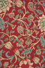 Fleur De Morris Red Belgian Table Runner