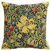 Golden Lily Black William Morris European Cushion Cover