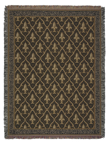 Fleur De Lis Black II