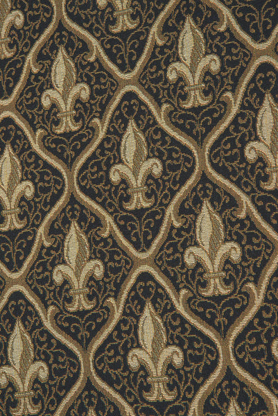 Fleur De Lis Black II