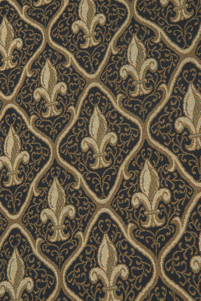 Fleur De Lis Black II