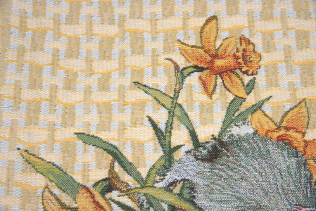 Easter Bunny II Belgian Tapestry Cushion