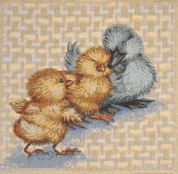 Easter Duck II Belgian Tapestry Cushion