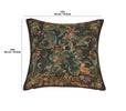 Animals with Aristoloches Green French Tapestry Cushion