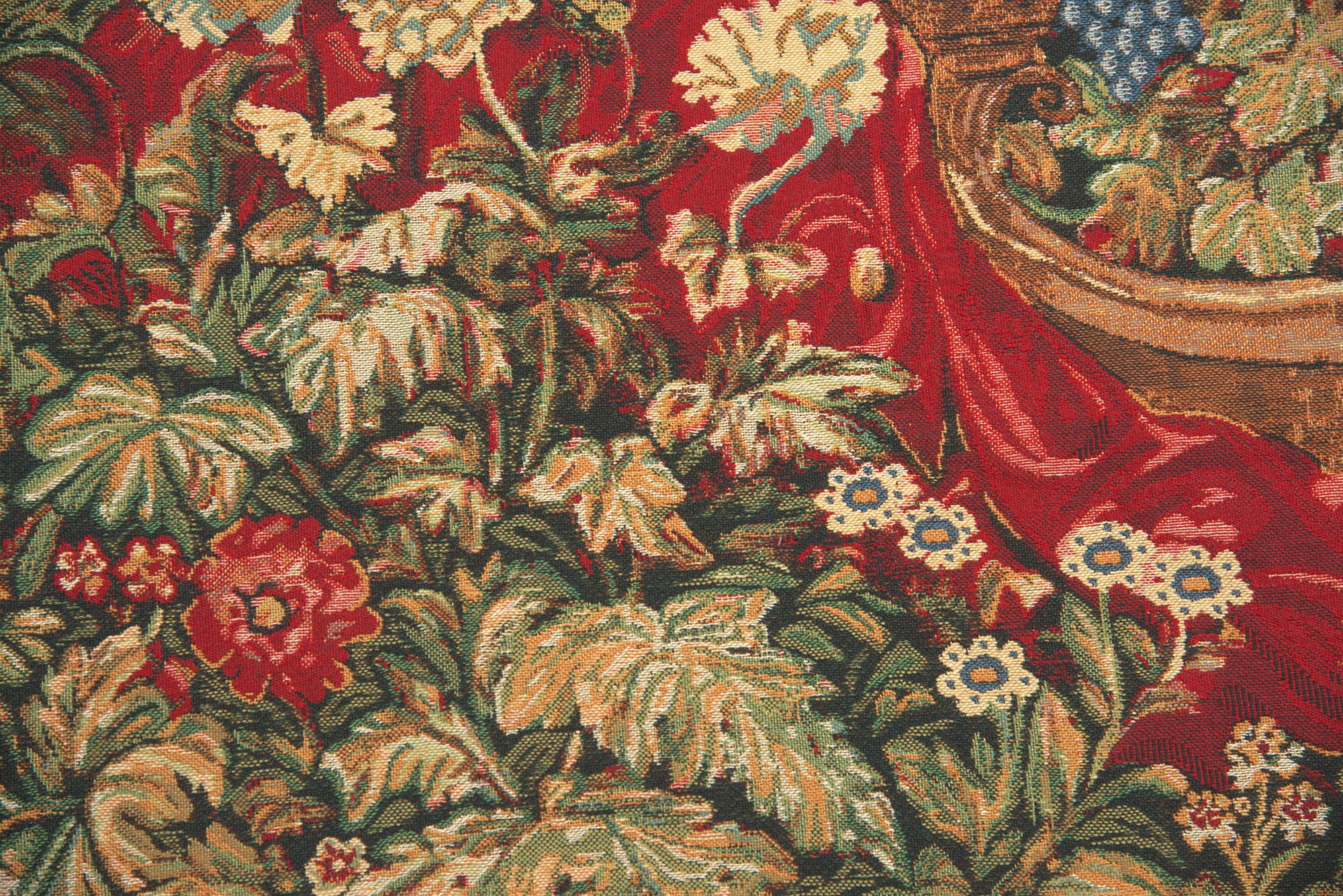 Castle In A Green Landscape Belgian Tapestry