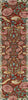 Roses and Birds II Red French Tapestry Table Runner