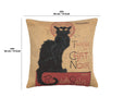 Tournee Du Chat Noir Small European Cushion Cover