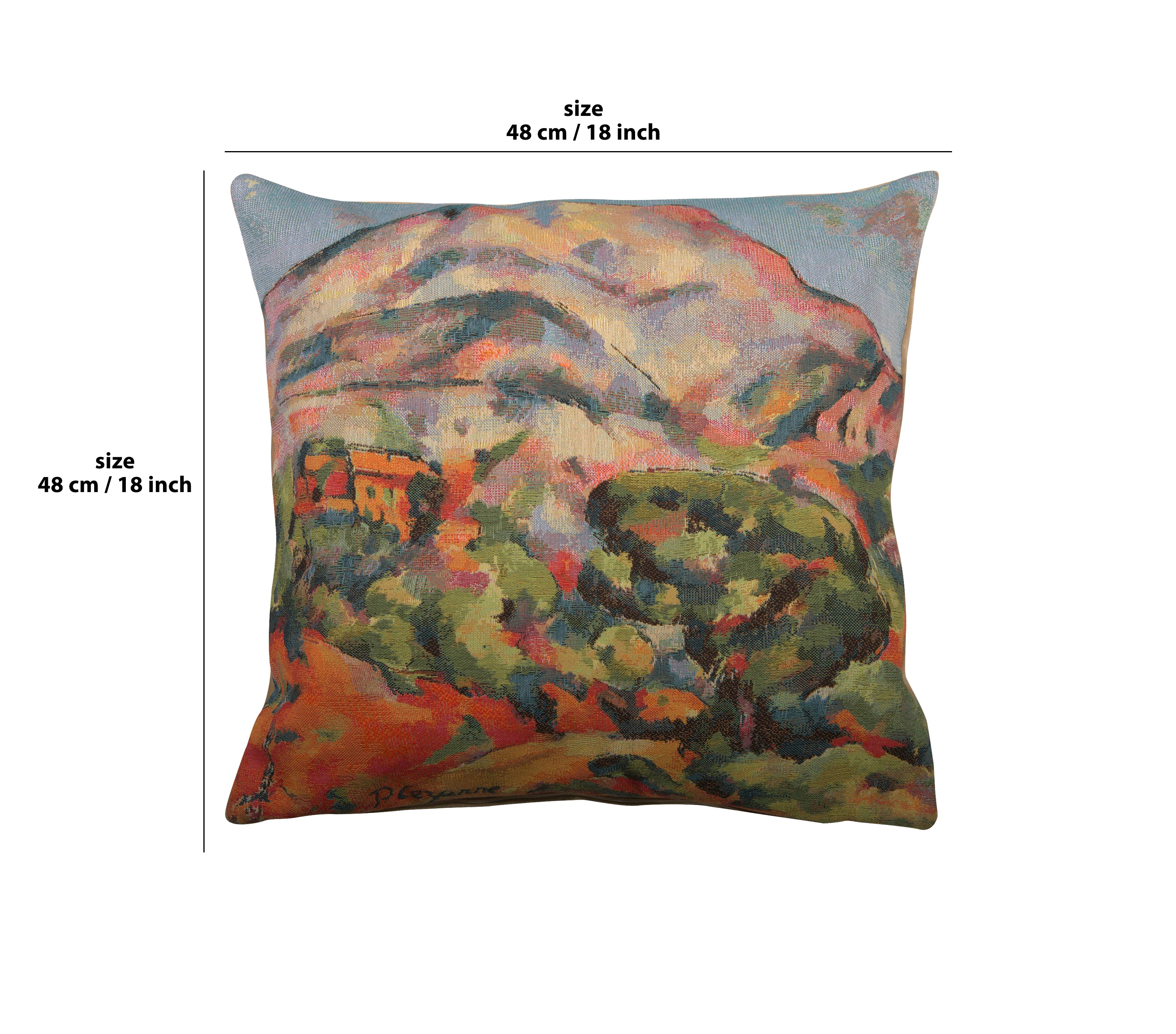 Mont Sainte Victoire European Cushion Cover