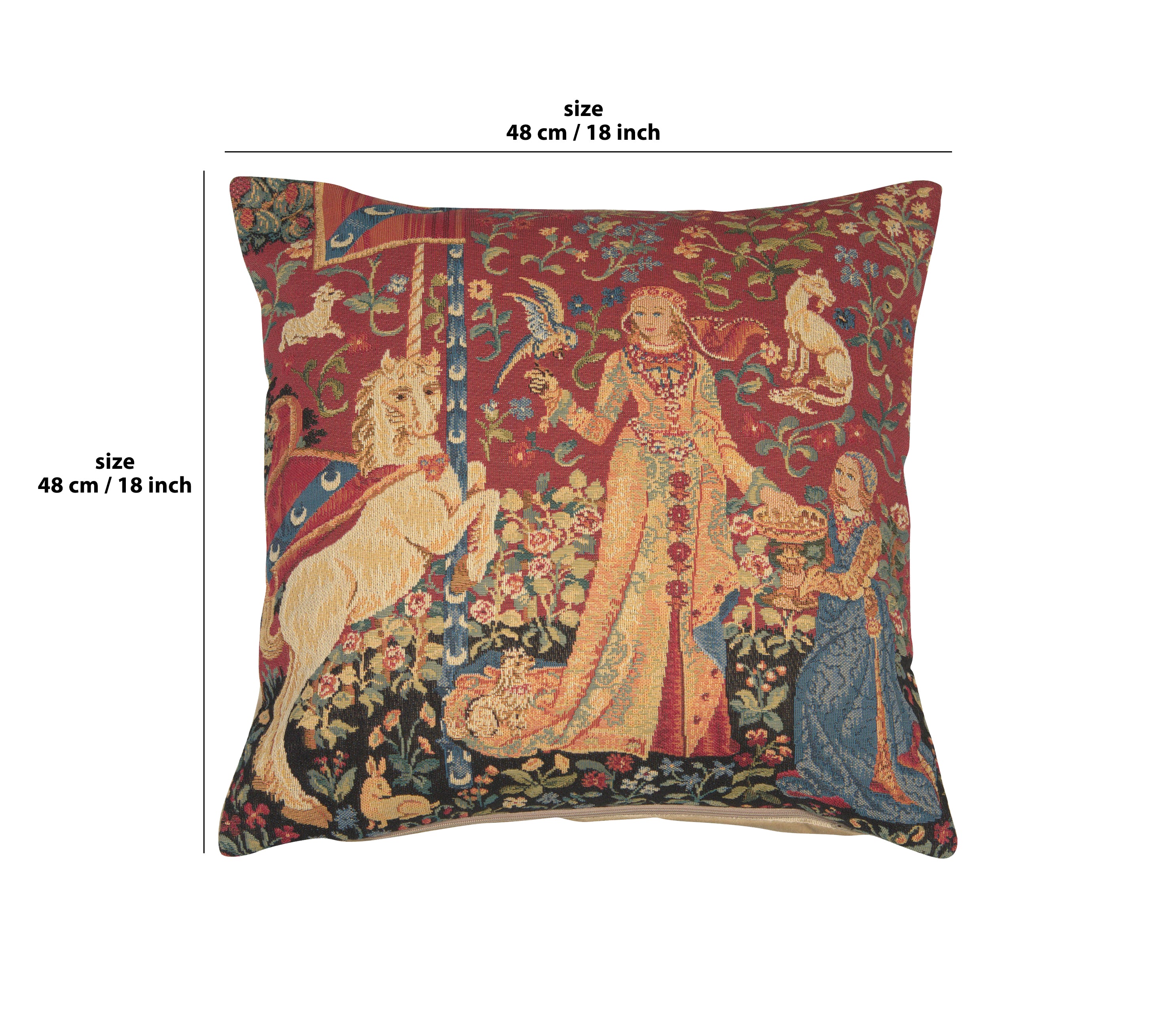 Medieval Taste Large European Cushion Cover