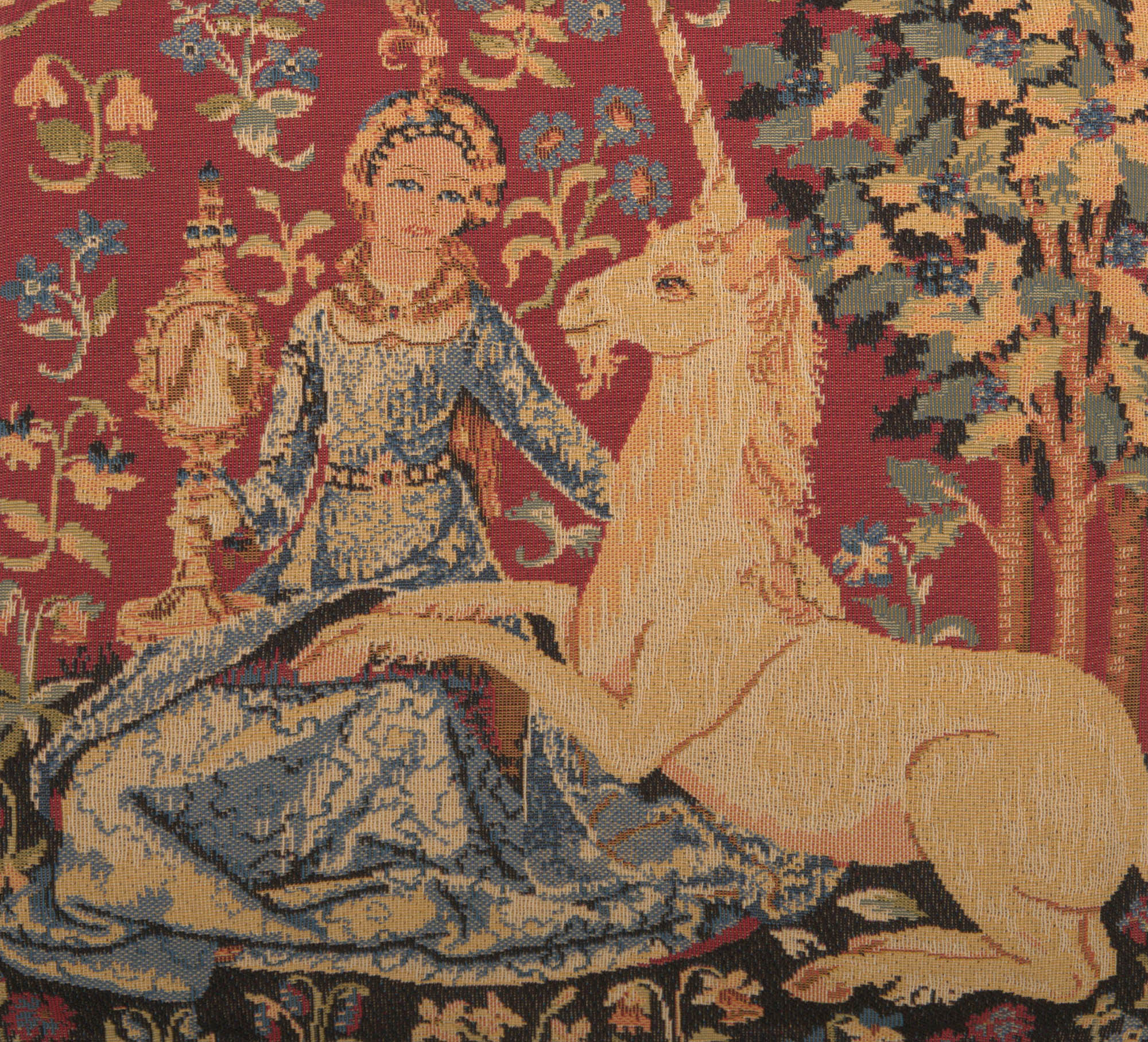 Medieval View Small European Cushion Cover