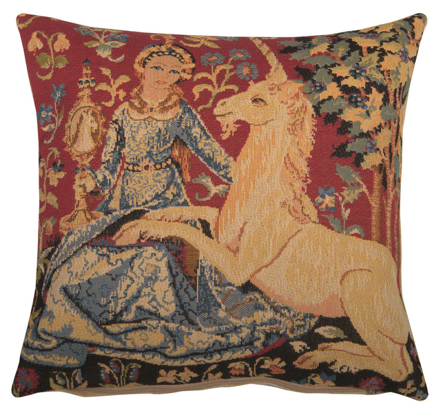 Medieval View Small European Cushion Cover