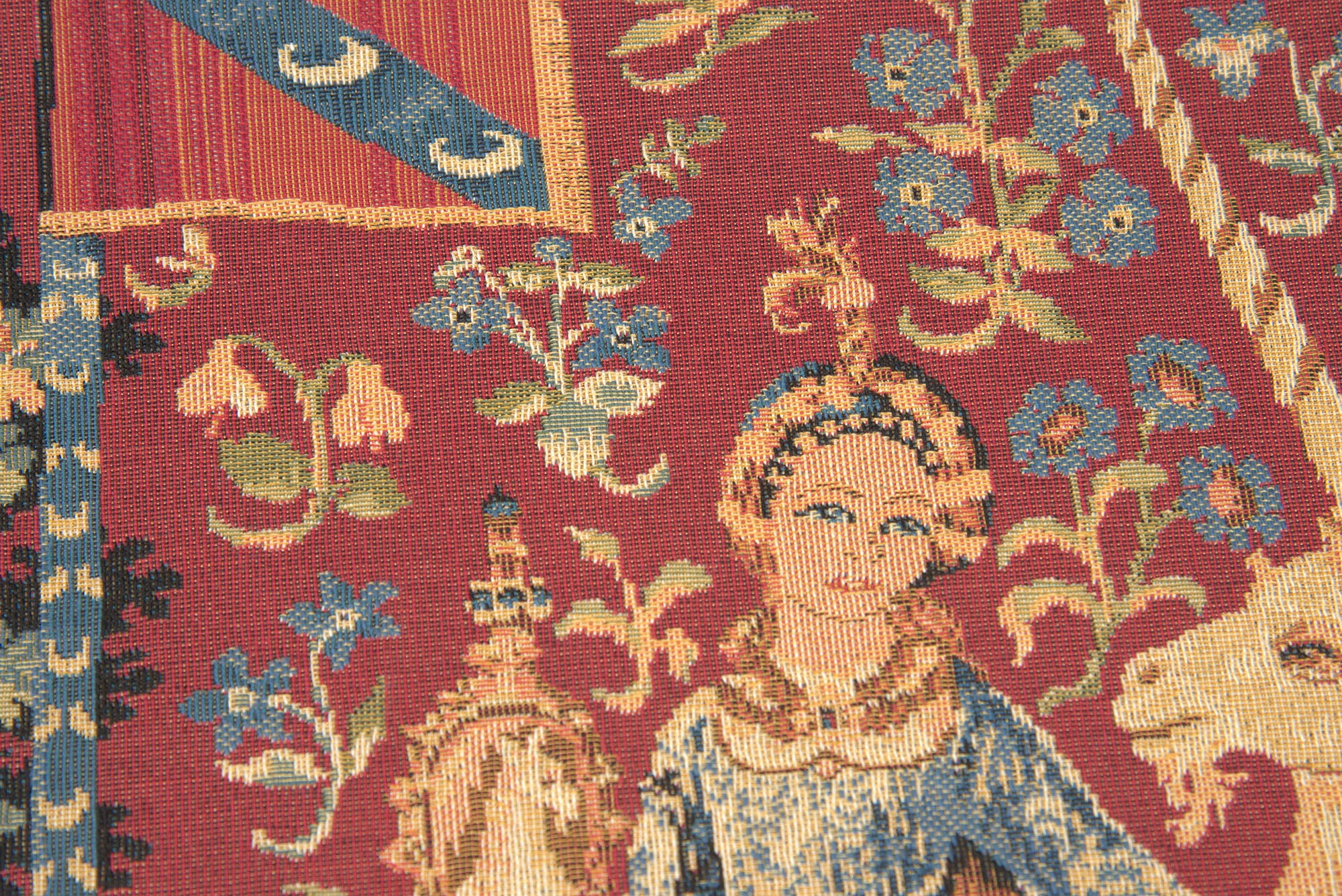 Medieval View Large European Cushion Cover