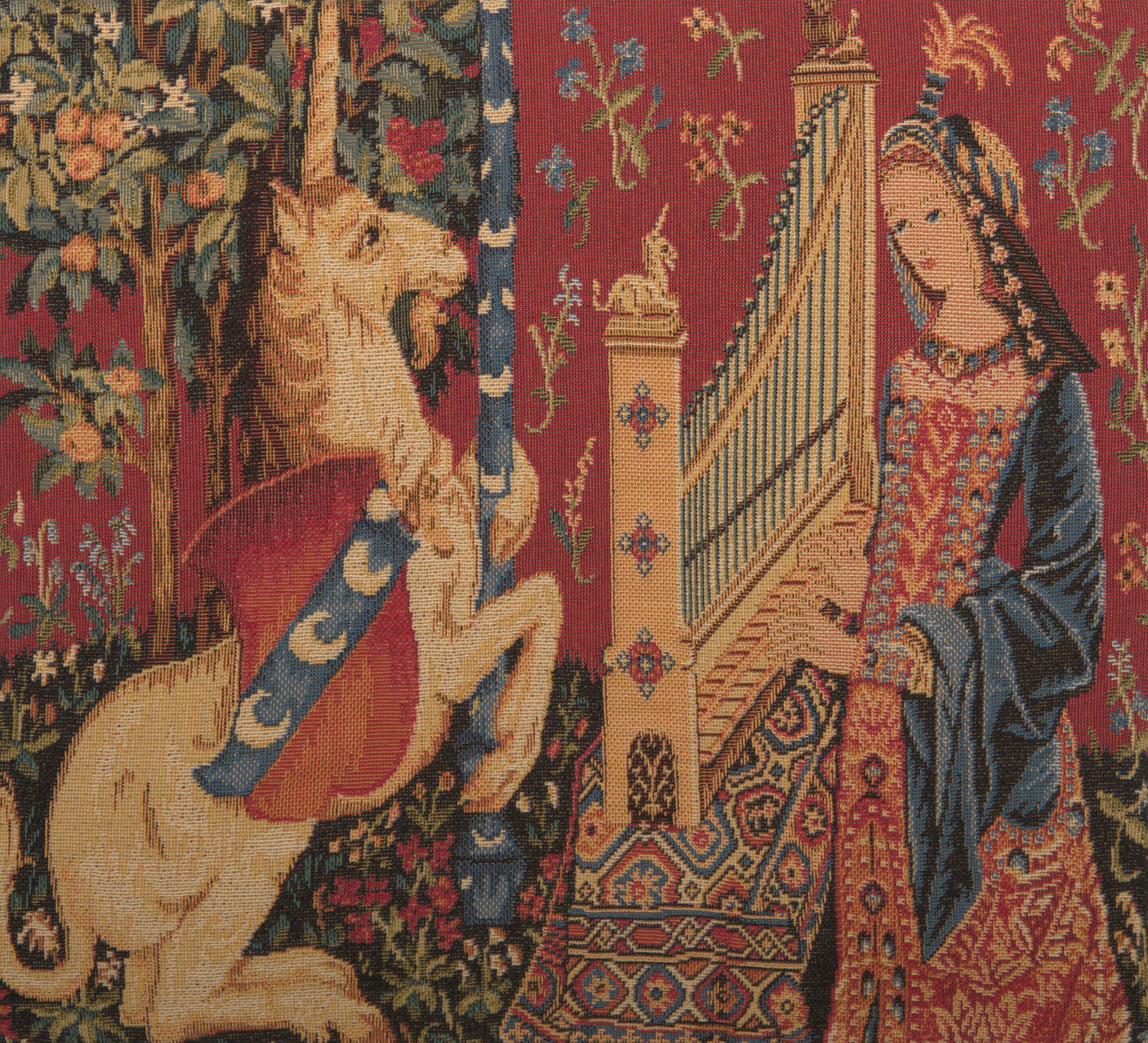 Medieval Hearing Small European Cushion Cover