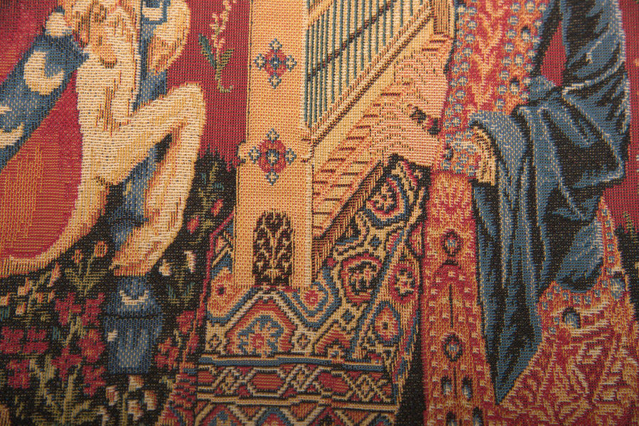 Medieval Hearing Small European Cushion Cover