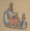 Mrs. Rabbit Beatrix Potter Small European Cushion Cover